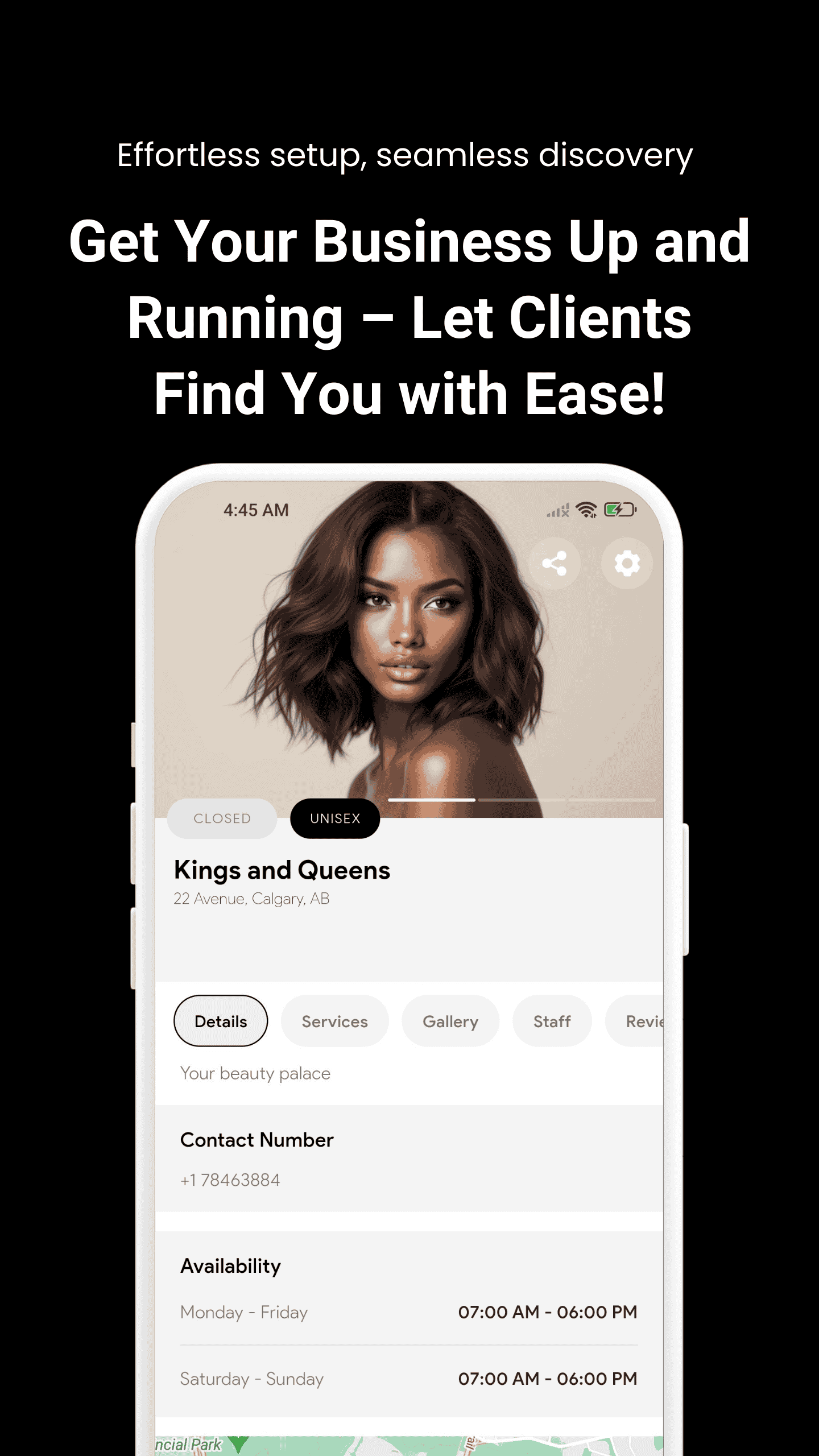 Peroz Client App Screen 2